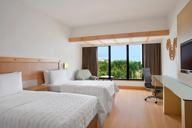 Deluxe Twin room with city view