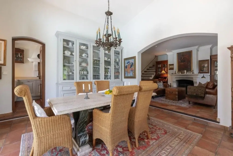Provencal in a Height Overlooking Greenery