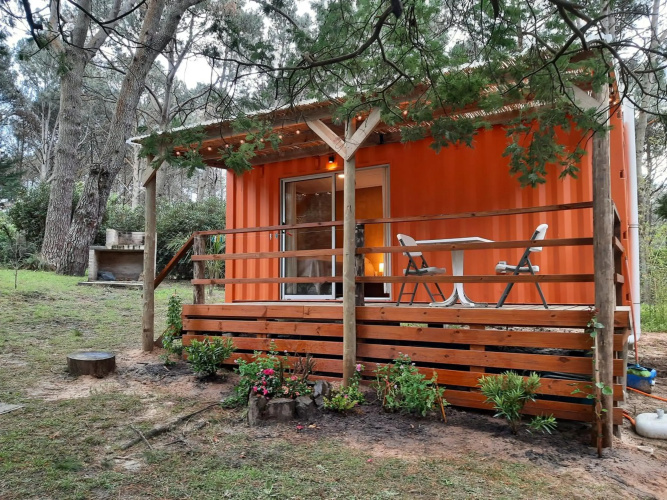 Helles, modernes Containerhaus