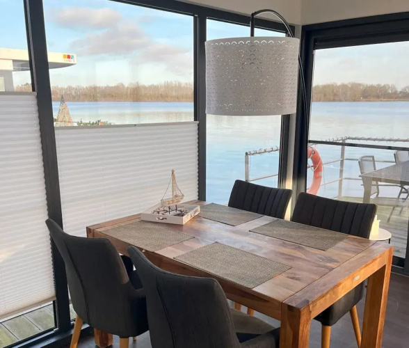 Hausboot am Xantener Nordsee