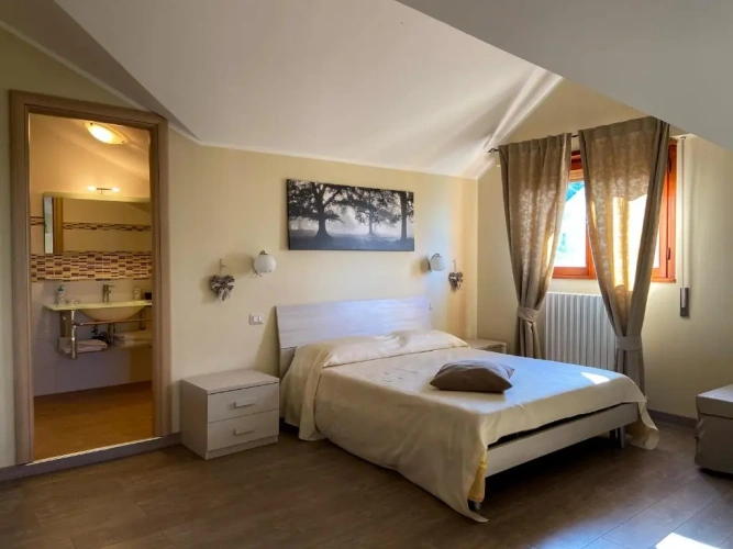 Standard Double room with balcony and with view