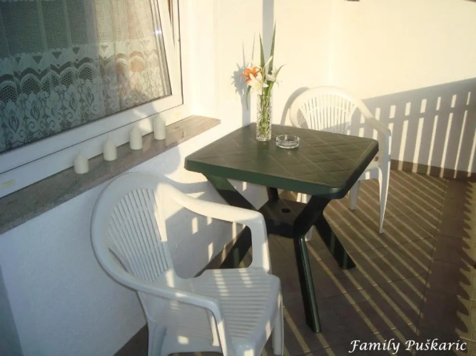 Standard Quadruple room with balcony and with view