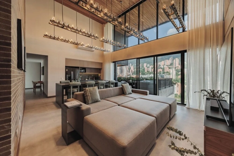 Luxury Duplex room with balcony and with city view