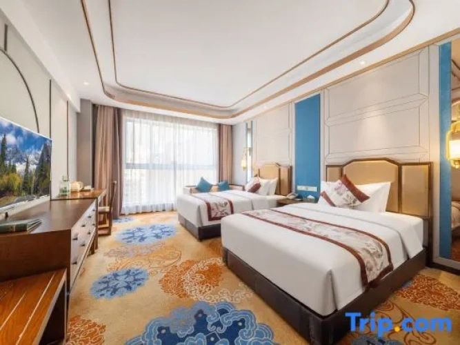 Deluxe Twin room with mountain view