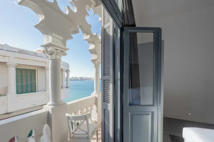 Grey l studio apartments Corniche Alexandria Little Venice