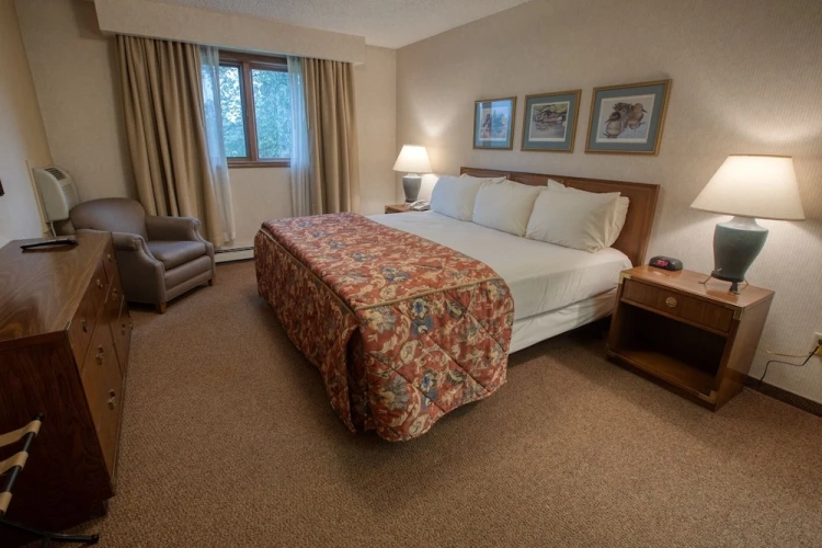 1 Bedroom Deluxe Double Suite with balcony