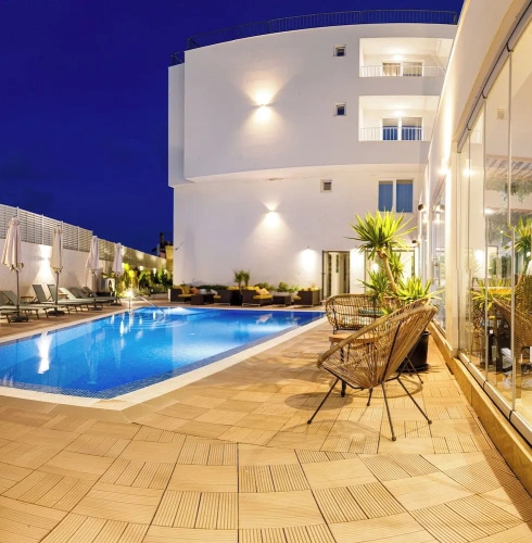 Standard Double room with partial sea view