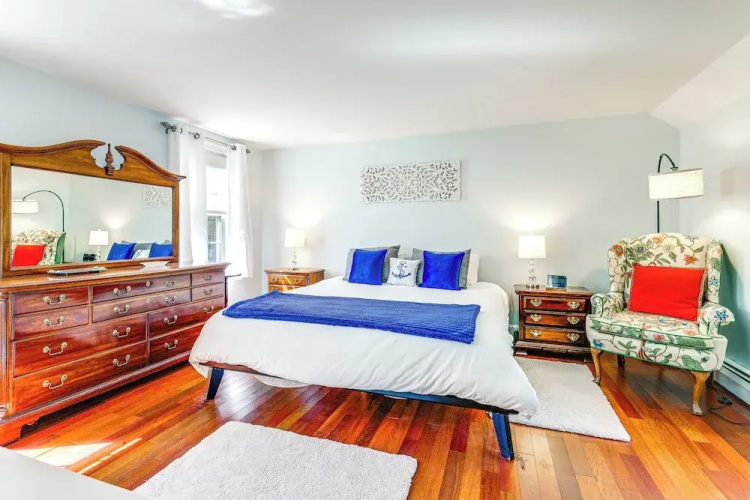 Game Room + Patio: Quiet Centerville Beach Base