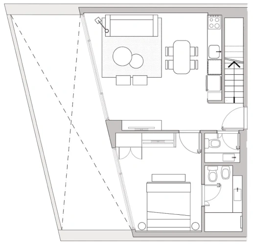 1 Bedroom Premier Duplex room