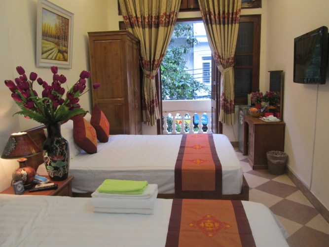 Standard Quadruple room with balcony