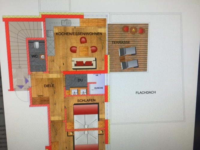 2 Bedrooms Apartment