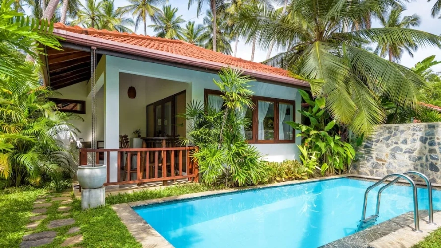 Luxury Double Villa with balcony and with courtyard view