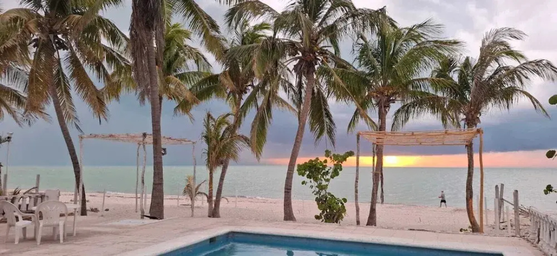 Casa del viento celestun