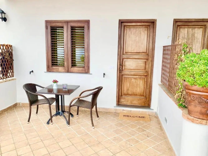Deluxe Double room with balcony and with sea view