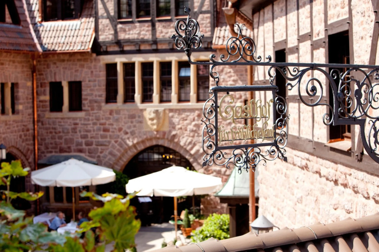 Romantik Hotel auf der Wartburg Over view