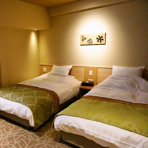 Standard Twin room with mountain view