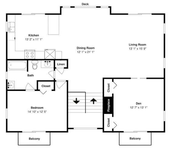 4 Bedrooms Studio