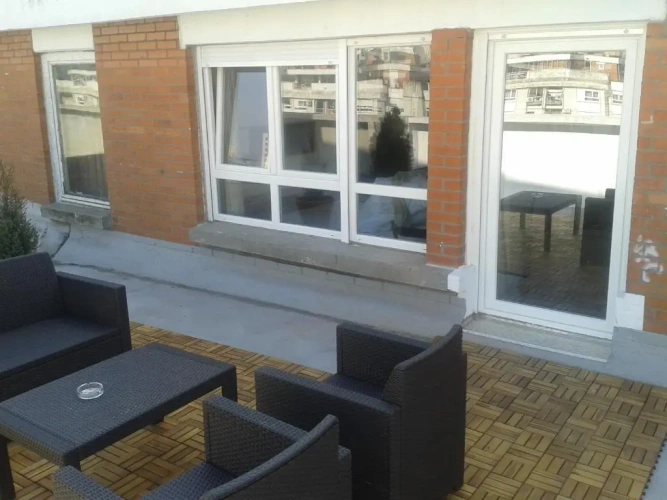 Comfort Penthouse Apartment with balcony and with view