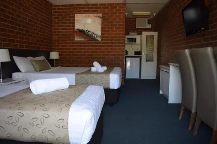 Standard Twin room with garden view