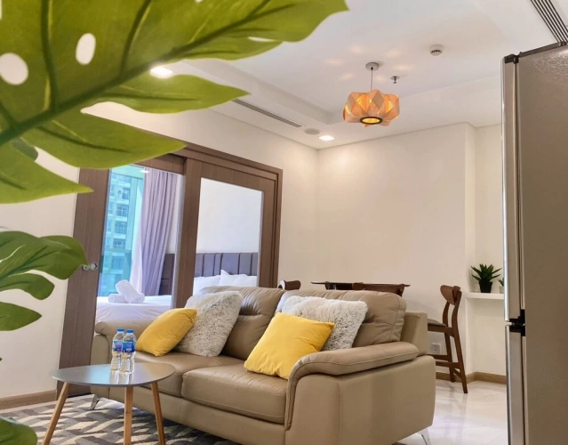 Deluxe Double Apartment with balcony and with city view