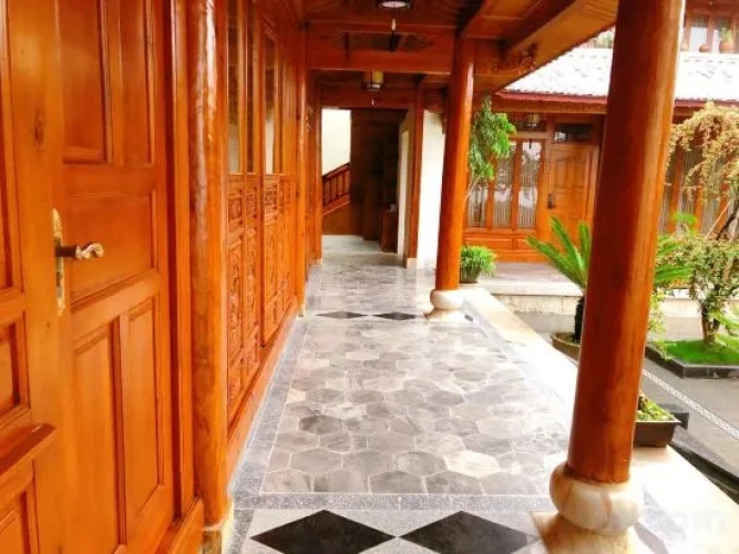 Outside