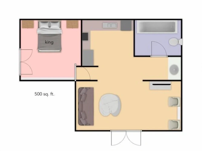 Guest rooms