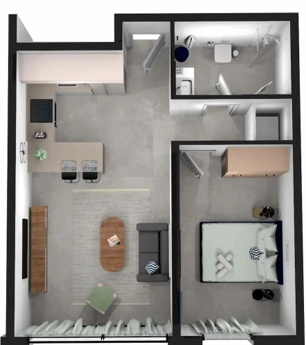 1 Bedroom Apartment