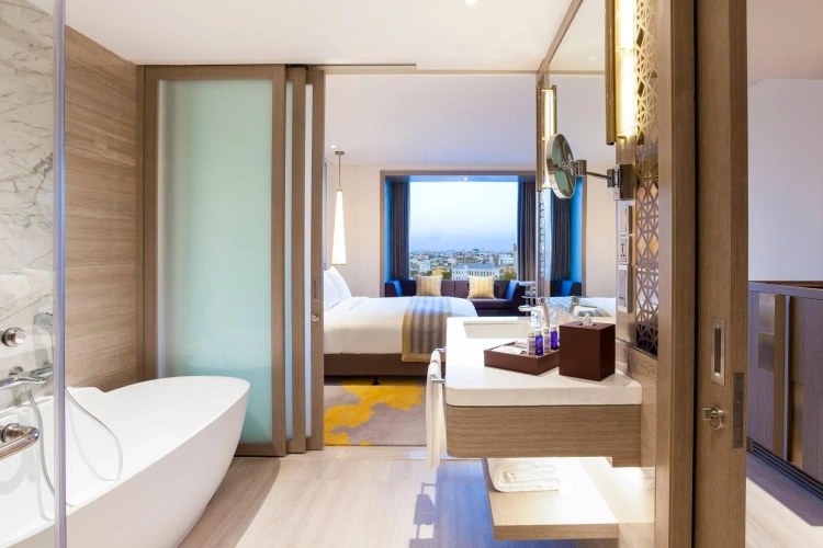 Standard Double room with pool view