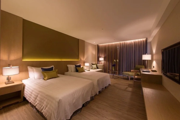 Classic Twin room with mountain view