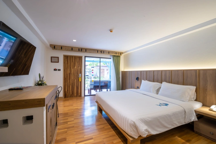 Deluxe Double room with balcony and with view