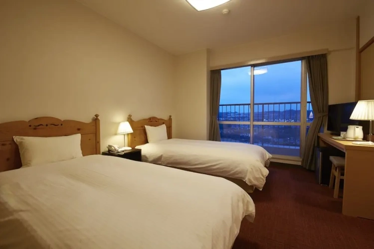 Standard Twin room with land view