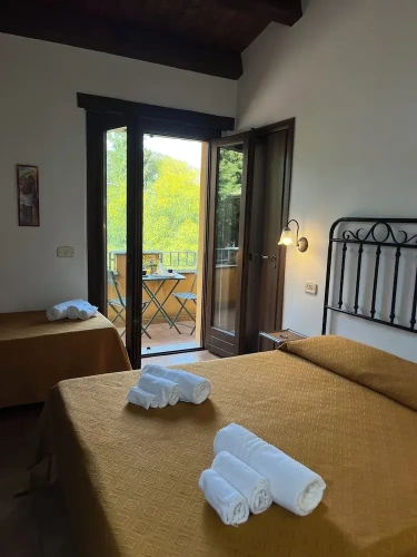 Classic Triple room with balcony and with city view