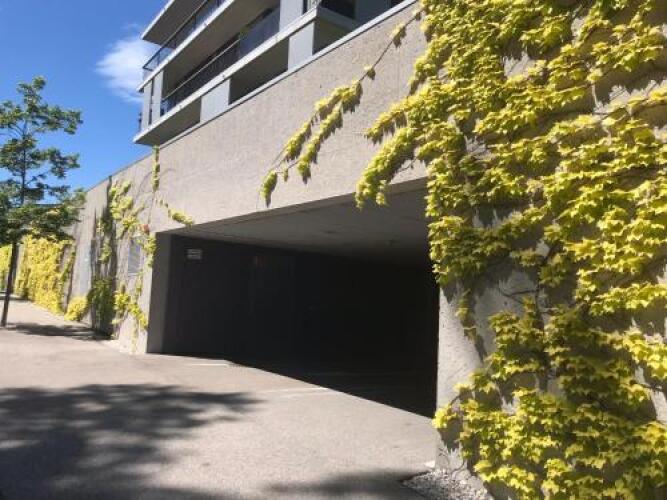 Apartment pool and lakeOver view