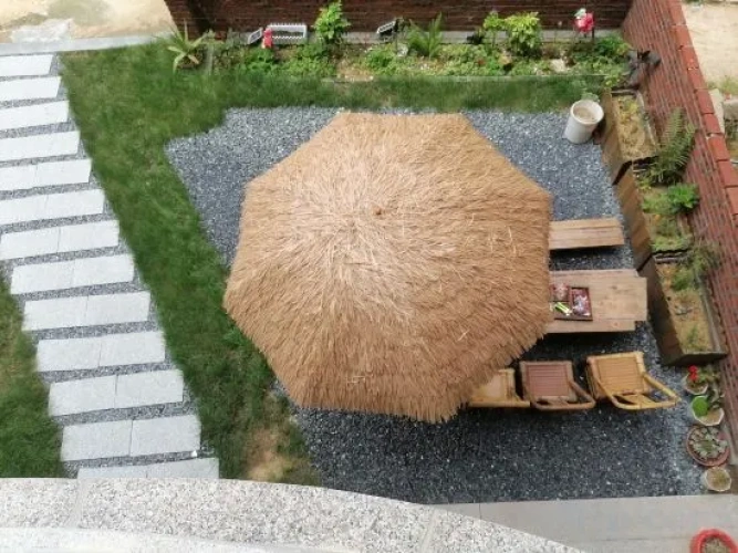 Outside