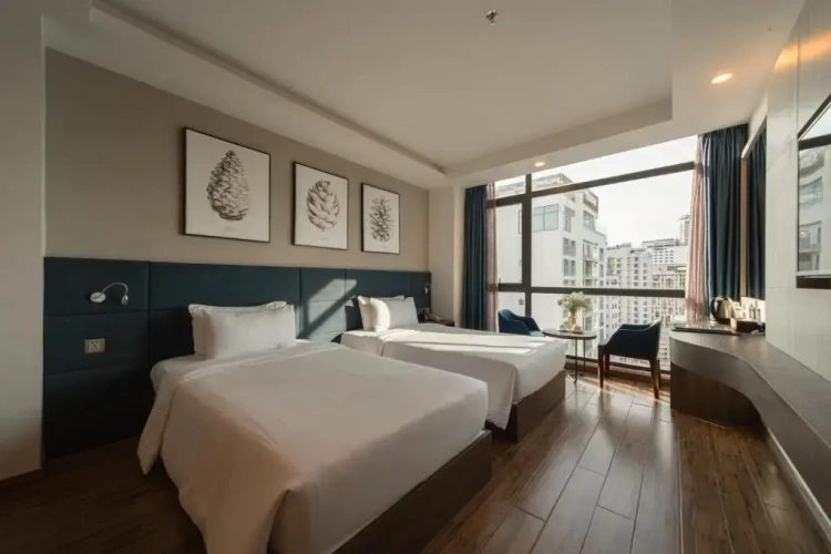 Deluxe Double room with city view