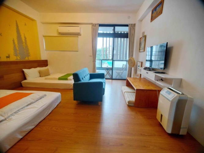 Standard Double room with balcony and with view