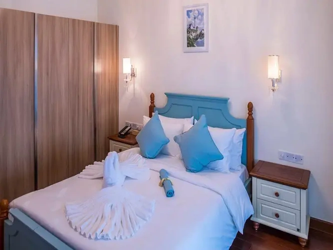 2 Bedrooms Quadruple Family Suite with ocean view