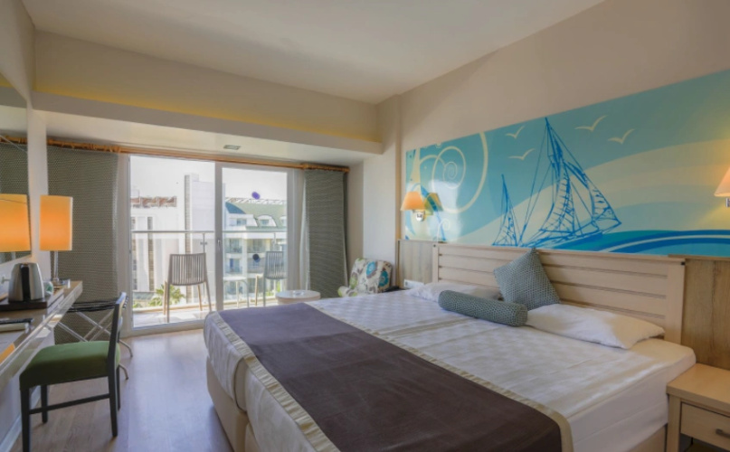Standard Double room with balcony and with view