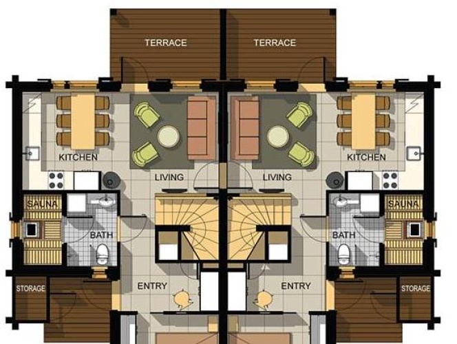 Quadruple Apartment