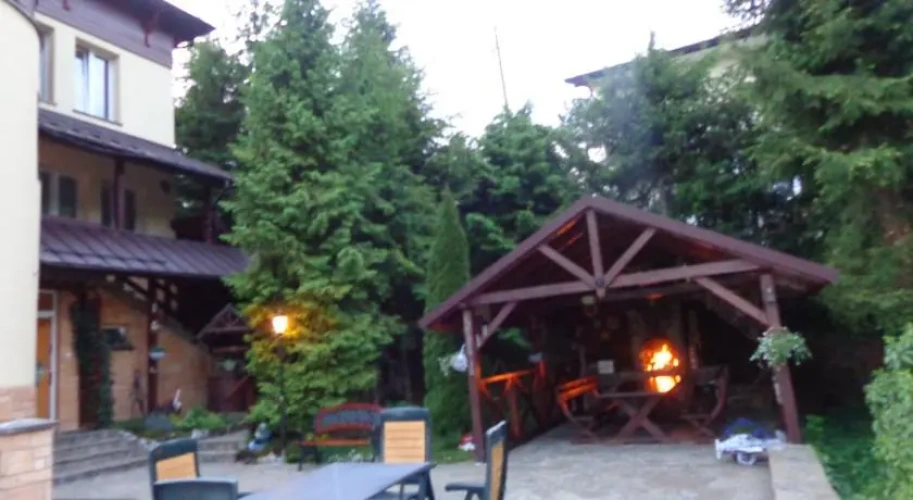 Outside