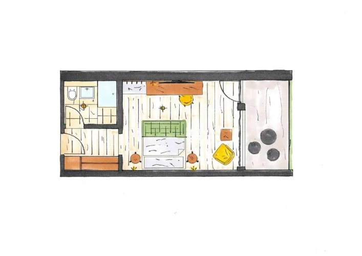 Comfort Double room with balcony