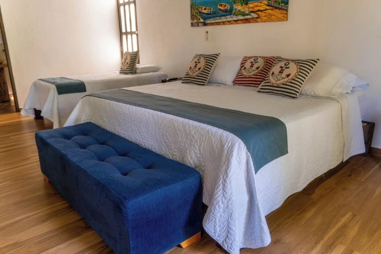 Suite with balcony and with garden view