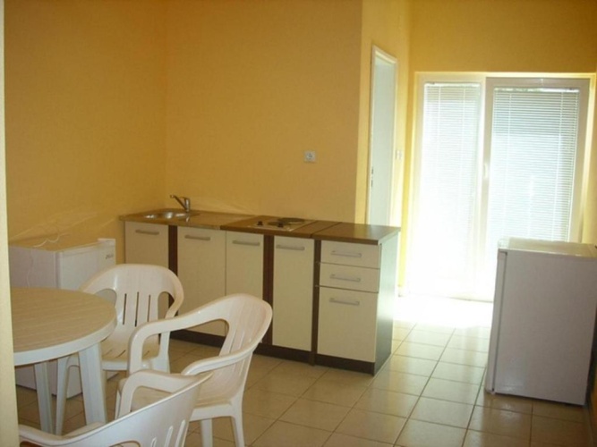 Studio with balcony