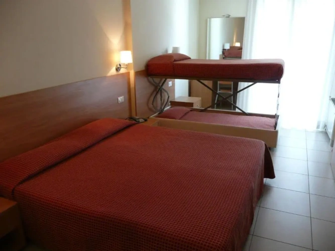 Standard Quadruple room with balcony