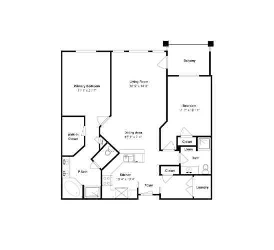 2 Bedrooms Standard room