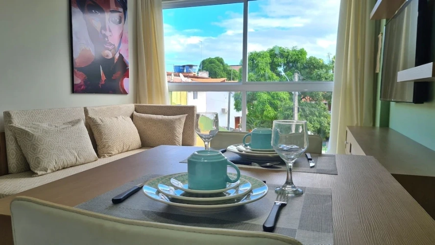 1 Bedroom Family Apartment with garden view