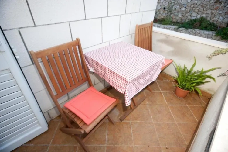 Studio with balcony