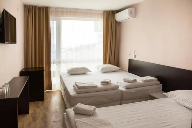 Standard Double room with balcony and with sea view