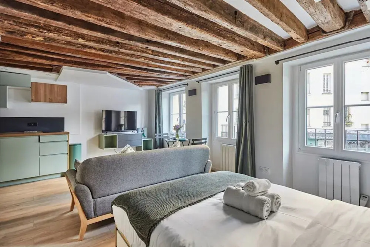 Charming Studio Center of Paris-montorgueil