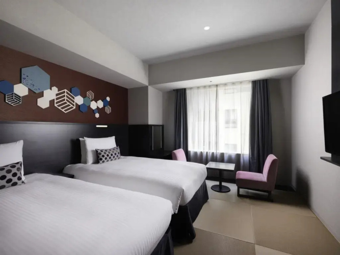 Deluxe with Japanese Tatami Twin room